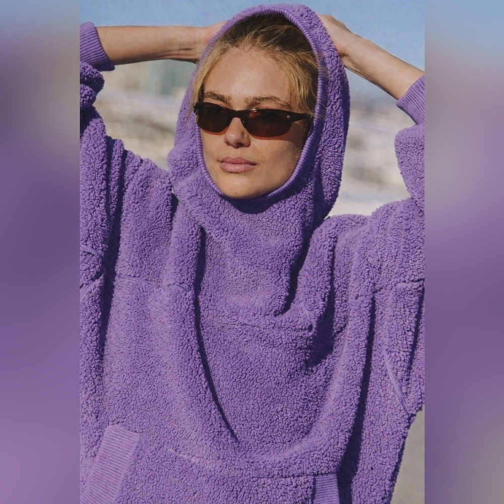 Free People Movement NWTs Scout It Out Fleece Pullover - Picture 4 of 5